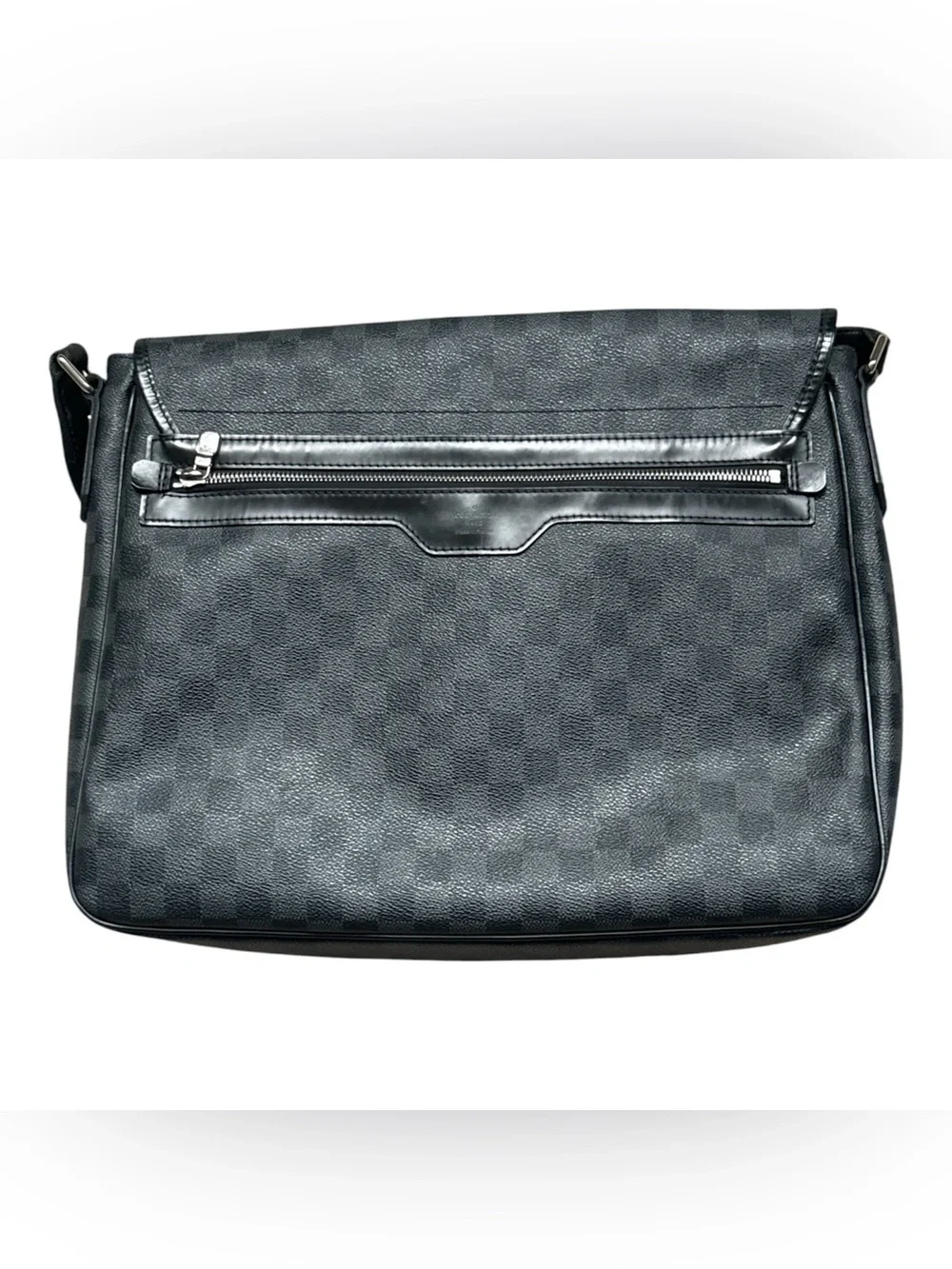 Louis Vuitton Black Damier Graphite Messenger Bag